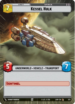 Kessel Hulk (HYPERSPACE) single card from Star Wars Unlimited