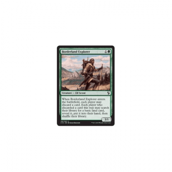 Borderland Explorer : COMMANDER 2018 133/307 - Magic the Gathering Single Card