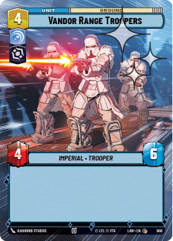 Vandor Range Troopers (HYPERSPACE FOIL) single card from Star Wars Unlimited
