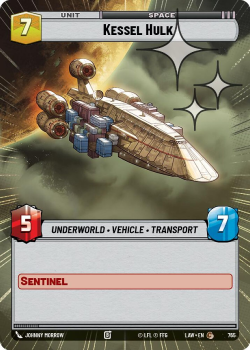 Kessel Hulk (HYPERSPACE FOIL) single card from Star Wars Unlimited