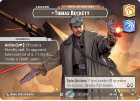 Tobias Beckett - People are Predictable (SHOWCASE) : 768 A LAWLESS TIME - Star Wars Unlimited Single Card