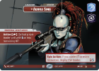 Aurra Sing - Assassin (SHOWCASE) : 770 A LAWLESS TIME - Star Wars Unlimited Single Card