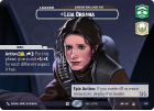 Leia Organa - Someone Who Loves You (SHOWCASE) : 776 A LAWLESS TIME - Star Wars Unlimited Single Card