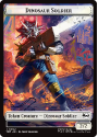 Copy 0001 // Dinosaur Soldier 0002 : TOK01 TEENAGE MUTANT NINJA TURTLES - Magic the Gathering Single Card - Image 2