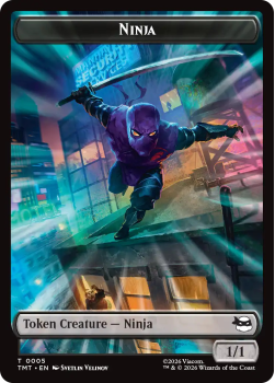 Ninja 0005 // Mutagen 0009 single card from Magic: the Gathering