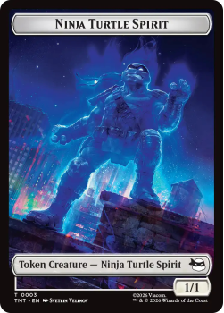 Ninja Turtle Spirit 0003 // Food 0008 single card from Magic: the Gathering