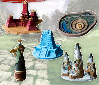 Avatar: Journey of Aang - Iconic Locations Pack (Painted)