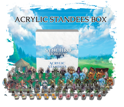 Synchro Horizon Acrylic Standees Box