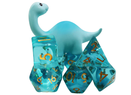Brontosaurus RPG Dice Set (7)