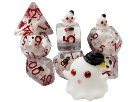 Sleeping Ghost RPG Dice Set (7)