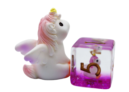Mystic Unicorn RPG Dice Set (7)