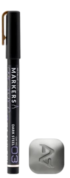 Metallic Series Markers &ndash; Dark Steel