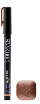 Metallic Series Markers &ndash; Red Copper