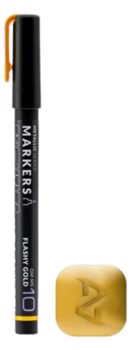 Metallic Series Markers &ndash; Flashy Gold