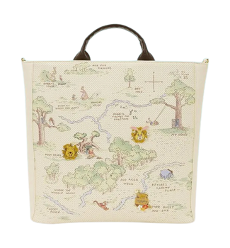 Loungefly - Winnie the Pooh Hundred Acre Wood Tote Bag