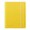 Vault X 9-Pocket Exo-Tec Strap Binder Sunrise Yellow