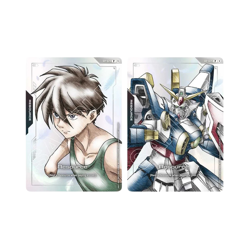 Gundam Card Game Premium Accessory Set - Mobile Suit Gundam Wing