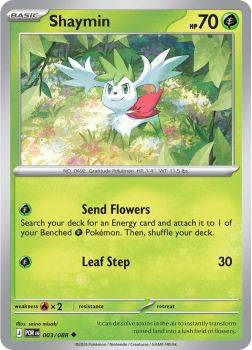 Shaymin single card from Pokemon