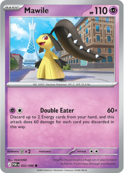 Mawile single card from Pokemon