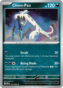 Chien-Pao (holo) single card from Pokemon
