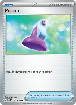 Potion single card from Pokemon