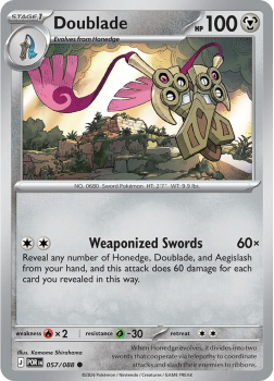 Doublade single card from Pokemon
