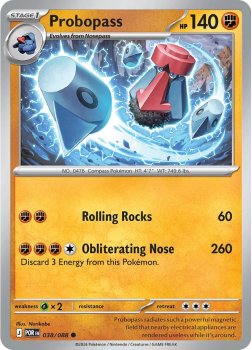 Probopass single card from Pokemon