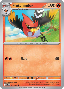 Fletchinder single card from Pokemon