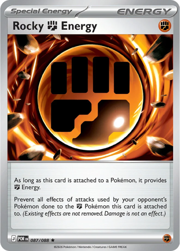 Rocky Energy (holo) : MEGA EVOLUTION - PERFECT ORDER 87/88 - Pokemon Single Card Rocky Energy (holo) : MEGA EVOLUTION - PERFECT ORDER 87/88 - Pokemon Single Card