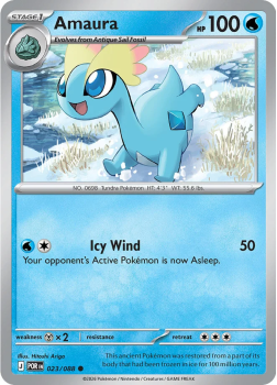 Amaura single card from Pokemon