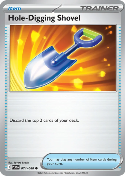 Hole-Digging Shovel single card from Pokemon