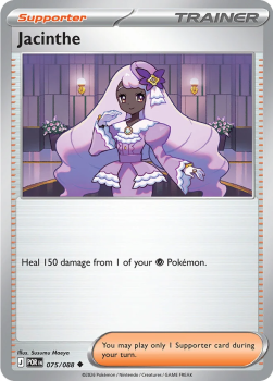 Jacinthe single card from Pokemon