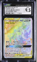 Greninja and Zoroark GX (RAINBOW RARE &ndash; HOLO) : 222/214 UNBROKEN BONDS &ndash; CERTIFIED GUARANTY COMPANY Graded Card &ndash; 9 MINT