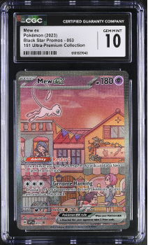MEW EX (PROMO) : SVP053 BLACK STAR PROMO - CERTIFIED GUARANTY COMPANY Graded Card - 10 GEM MINT
