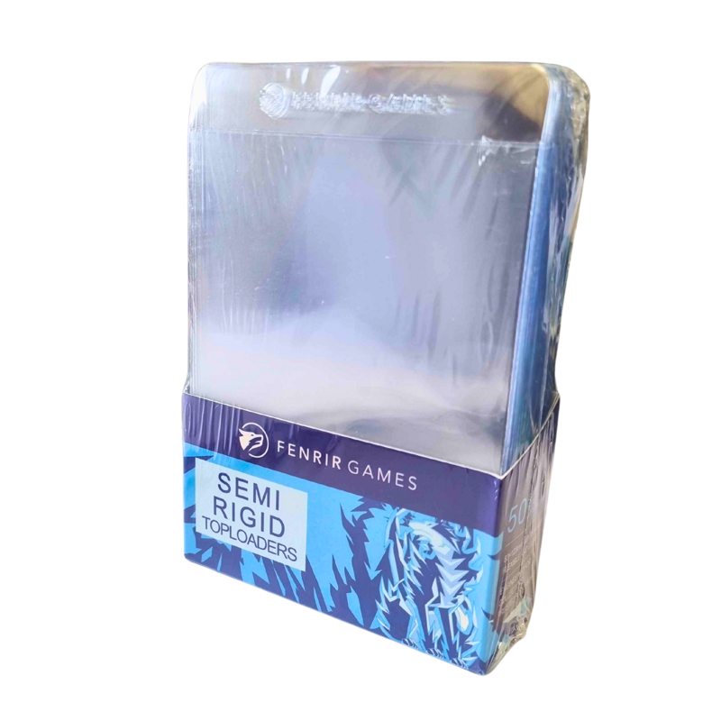 Toploader Semi Rigide Semi Rigid Toploaders | Fenrir Games | Card Grading Supplier