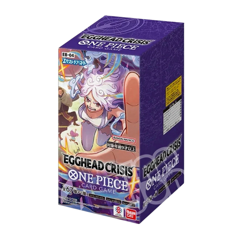 【新品未開封】ONE PIECE EGGHEAD CRISIS 1BOX One Piece Card Game EB-04 Egghead Crisis Booster Box Japanese