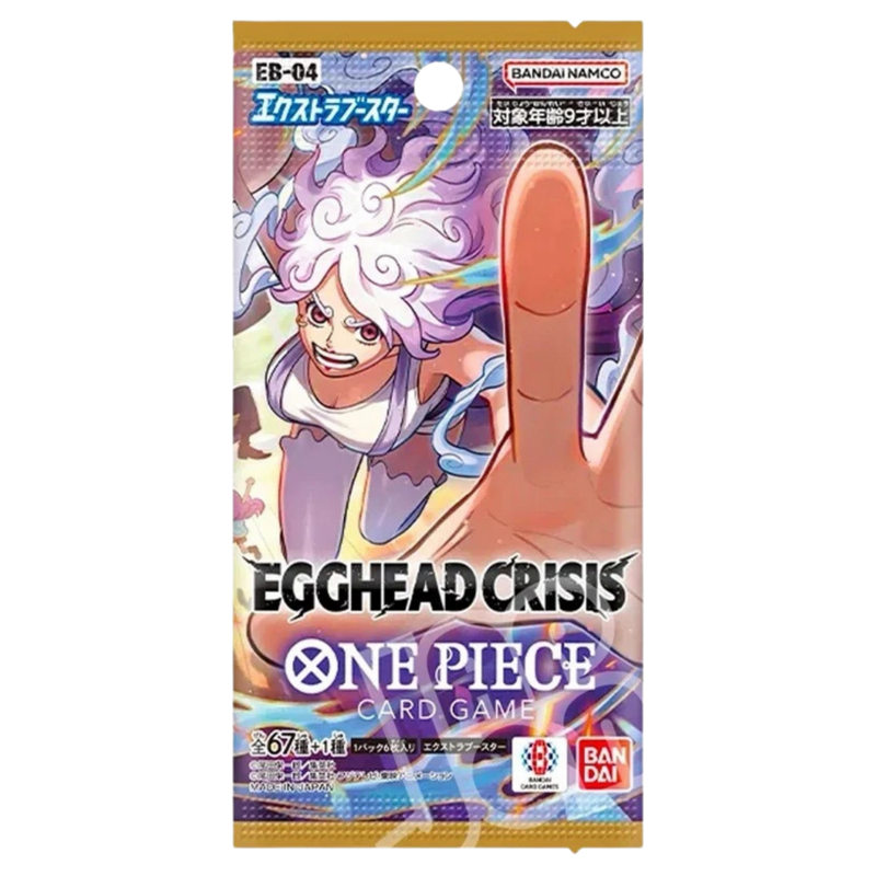 One Piece Card Game EB-04 Egghead Crisis Booster Pack Japanese One Piece Card Game EB-04 Egghead Crisis Booster Pack Japanese