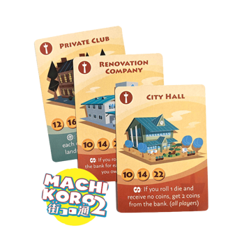 Machi Koro 2 Landmarks Promo