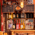 Rolife Cheers Bar & Dining DIY Miniature House DG173 - Image 4