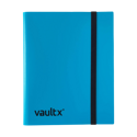 Vault X 9-Pocket Strap Binder Blue