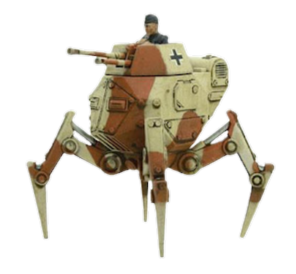 Bolt Action : Konflikt '47 - German Spinne Light Panzermech