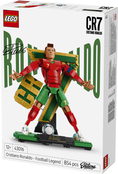 LEGO&reg; Editions Cristiano Ronaldo &ndash; Football Legend (43016)