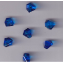 Plastic 4 Games Small Acrylic Gems (Pack of 25) - Transparent Blue - Image 2