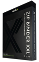 Vault X 16-Pocket Exo-Tec Zip XXL Binder Black
