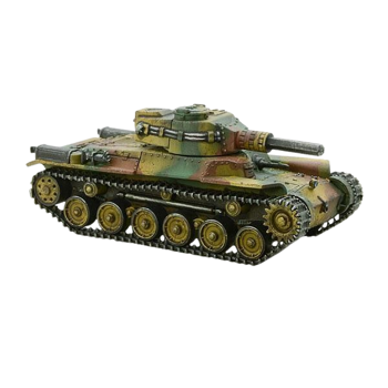 Bolt Action Japanese Chi-Ha Medium Tank with Compression Cannon