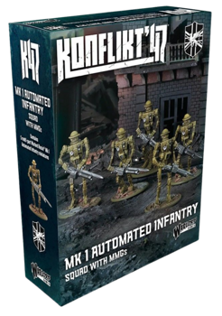 Konflikt '47 MK I Automated Infantry Squad with MMGs