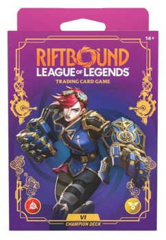 Riftbound : League of Legends - Unleashed Champion Deck - Vi