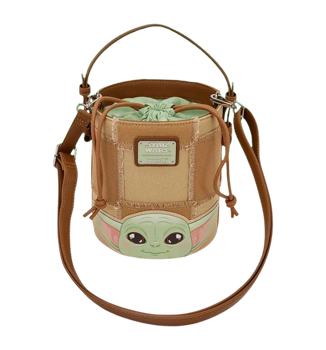 Loungefly - Star Wars The Mandalorian Grogu & Anzellan Crossbody Bag