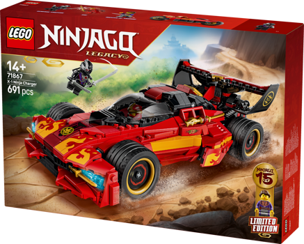LEGO&reg; NINJAGO X-1 Ninja Charger 15th Anniversary (71867)
