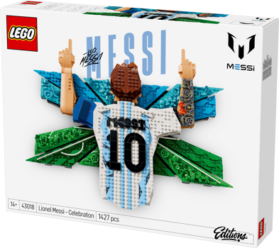 LEGO&reg; Editions Lionel Messi &ndash; Celebration (43018)